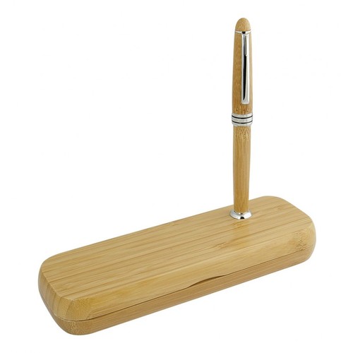 BALL PEN BAMBOO WITH BOX