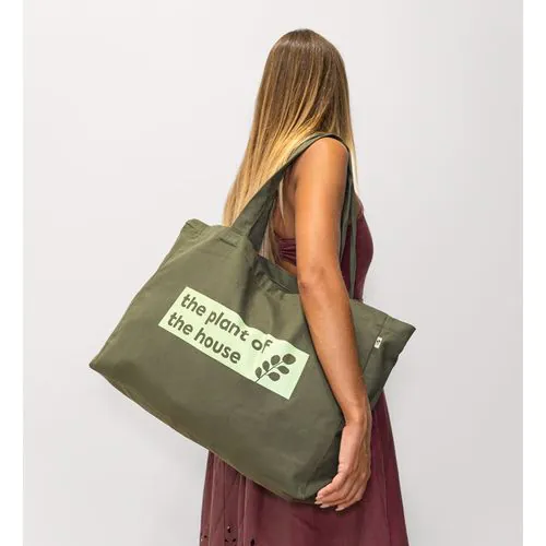 CAMDEN. Cotton (50%), recycled cotton (30%) and polyester (20% rPET) bag (280 g/m²)