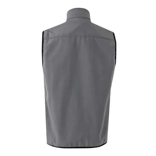 VL VARUNA. Soft shell vest (280g/m²), with polar lining, in polyester (94%) and elastane (6%) VL VARUNA. Soft shell vest (280g/m²), with polar lining, in polyester (94%) and elastane (6%)