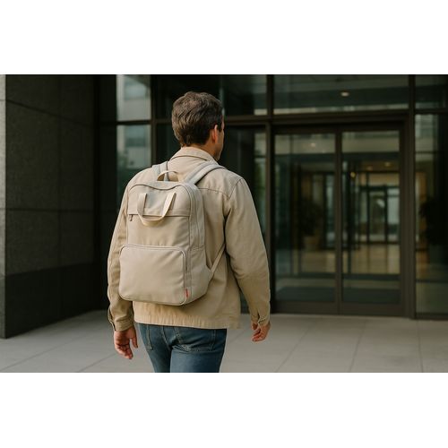 Faltbarer Rucksack 'Cordoba', Polycotton beige