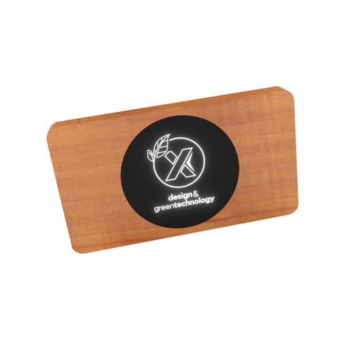 Powerbank Wireless Wood 5000 Powerbank Wireless Wood 5000