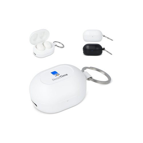 Mini bezprzewodowe słuchawki douszne w rozmiarze breloka Mini bezprzewodowe słuchawki douszne w rozmiarze breloka