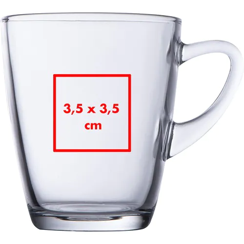 Tazza in vetro da 320ml SEWERYN Tazza in vetro da 320ml SEWERYN