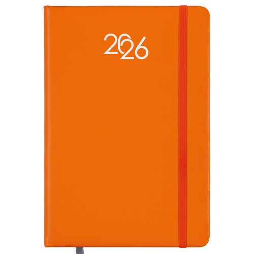 2026 daily planner with hard PU cover
