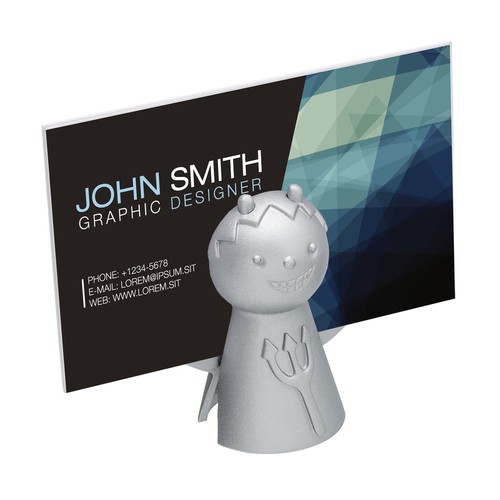 paperweight with card holder REFLECTS-OAKVILLE paperweight with card holder REFLECTS-OAKVILLE