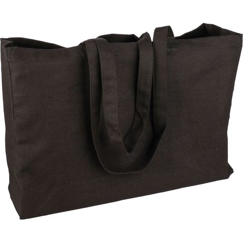 Bolsa con asas de algodón Oeko-Tex® Hugh Bolsa con asas de algodón Oeko-Tex® Hugh