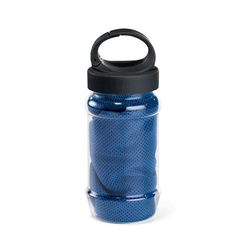 ARTX PLUS. Ensemble de bouteille en PP et PET et serviette de sport en polyamide et polyester