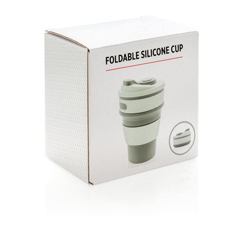 Foldable silicone cup Foldable silicone cup
