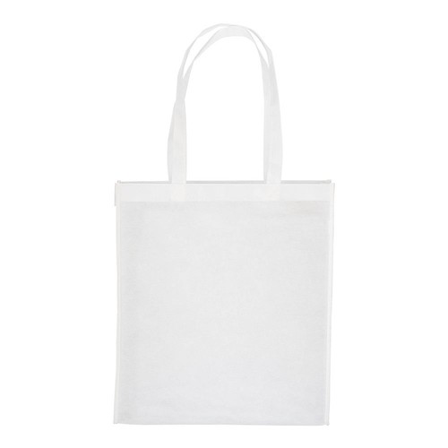 80 g/m2 R-pet shopping bag , with 65 cm long handles and gusset 80 g/m2 R-pet shopping bag , with 65 cm long handles and gusset