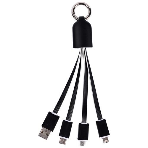 3 IN 1 CHARGING CABLE IN PLASTIC AND METAL 3 IN 1 CHARGING CABLE IN PLASTIC AND METAL