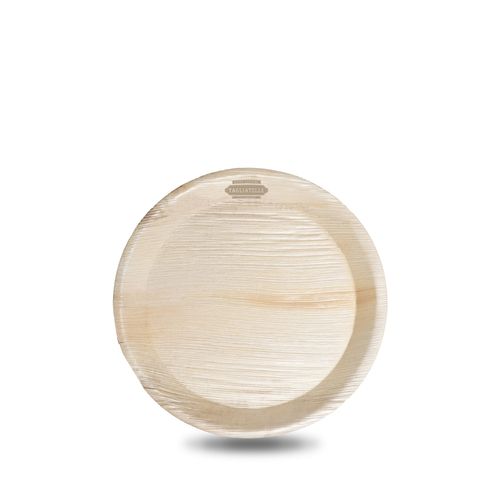 Round Palm Leaf Plate (18cm)
