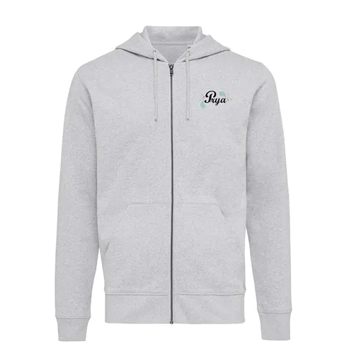 Sweat à capuche avec zip en coton recyclé IQONIQ Abisko Sweat à capuche avec zip en coton recyclé IQONIQ Abisko