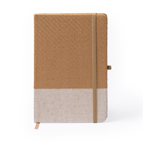 Carnet A5 avec couverture rigide. Fermeture élasti Clécio