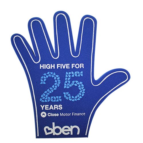 Waving Glove High Five, 1-sided Waving Glove High Five, 1-sided