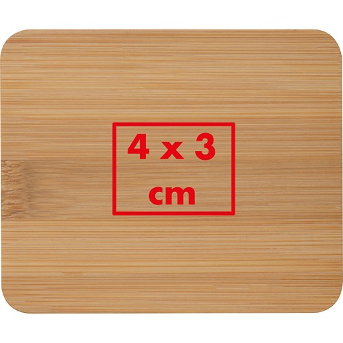 Manicure set in bamboo case