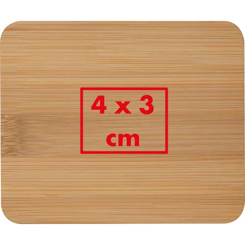 Manicure set in bamboo case