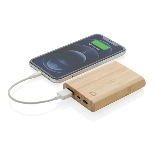 Bamboo 5.000 mAh powerbank Bamboo 5.000 mAh powerbank