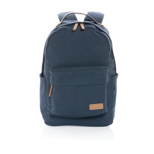 Impact AWARE™ 16 oz. recycled canvas laptop rugzak Impact AWARE™ 16 oz. recycled canvas laptop rugzak