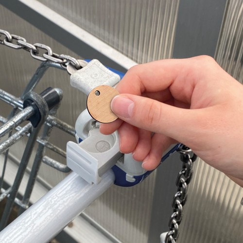 Gettone in legno 1€ Gettone in legno 1€