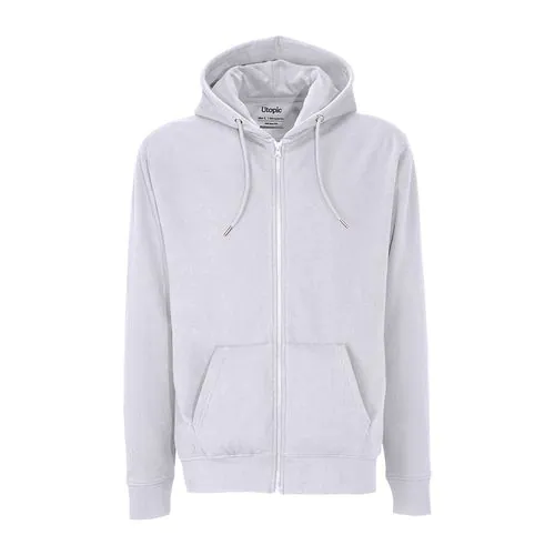 Tissu 100 régénéré. Sweat-shirt unisexe à capuche