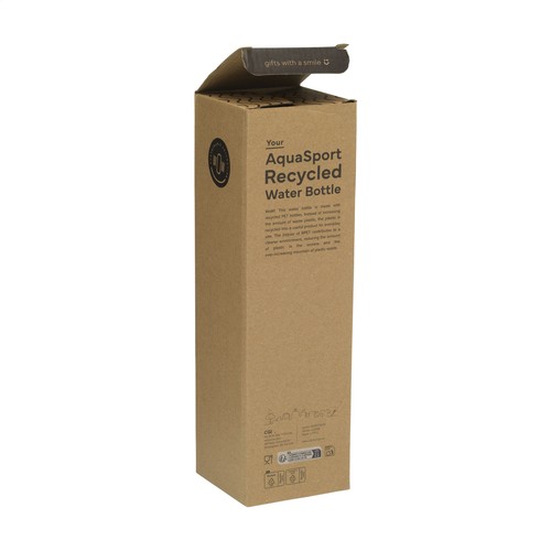 AquaSport RCS Recycled Water Bottle 1 L AquaSport RCS Recycled Water Bottle 1 L