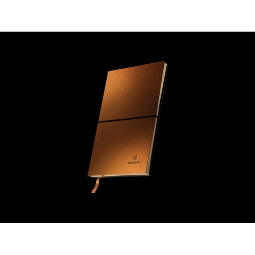 A5 GRS recycled leather notebook A5 GRS recycled leather notebook