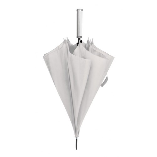 UMBRELLA POLYESTER WHITE PVC HANDLE Ø103