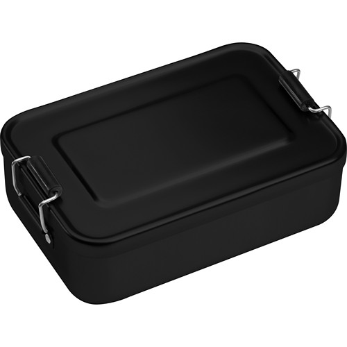 Aluminium lunch box with closure Aluminium lunch box with closure
