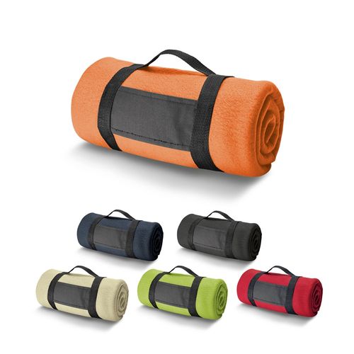 THORPE. Manta polar con asa desmontable (180 g/m²) THORPE. Manta polar con asa desmontable (180 g/m²)