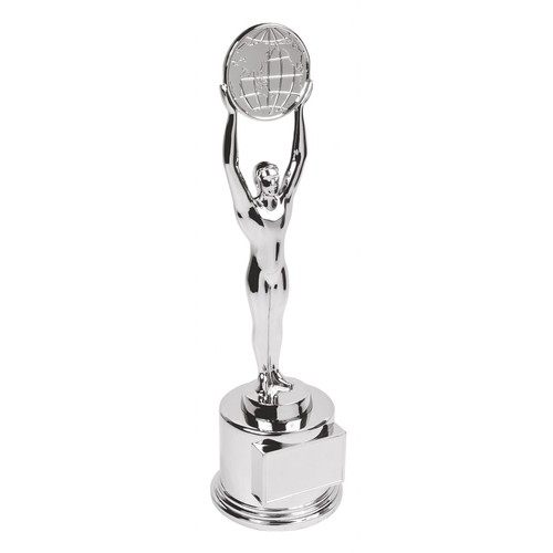 TROPHY OSCAR WITH HEMISPHERE TROPHY OSCAR WITH HEMISPHERE