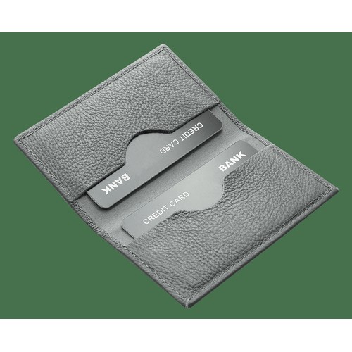 RFID credit and business card holder