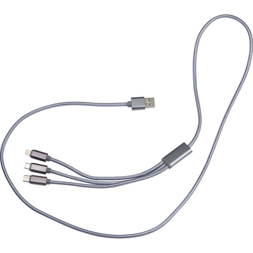 4 in 1 extra langen kabelset USB,Micro USB, C-Type, en Lightning IOS 4 in 1 extra langen kabelset USB,Micro USB, C-Type, en Lightning IOS