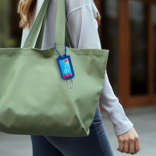 Hand Cleansing Spray, 50 ml Bumper (blue), Body Label