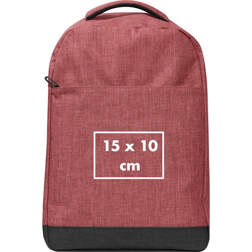 Zaino in poliestere 600d con porta usb HEIKO