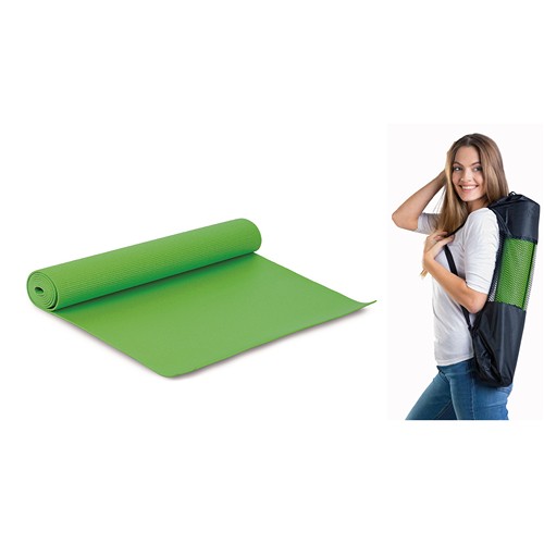 YOGA MAT IN EVA AND POLYESTER