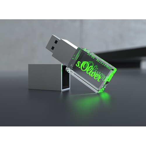 USB CRYSTAL 3D (8GB)