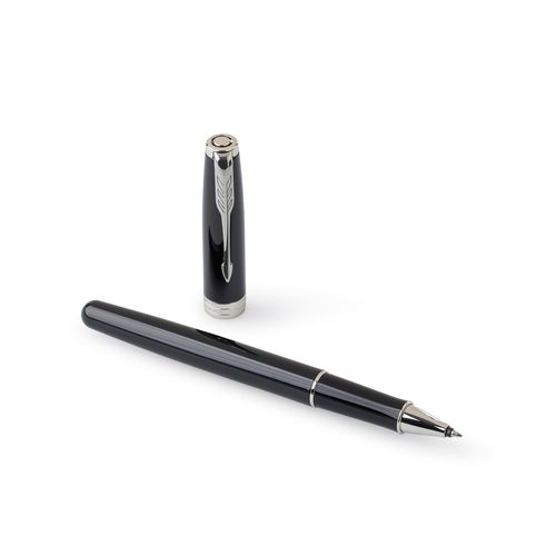 Parker, penna rollerball Sonnet in acciaio inox e ottone laccato
