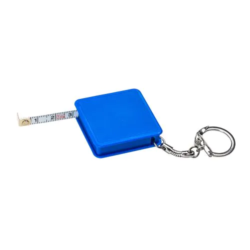 Key ring with retractable flexible tape measure, 1 m Key ring with retractable flexible tape measure, 1 m