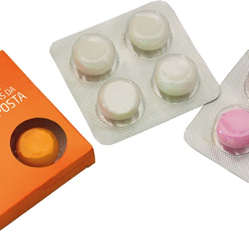 Doosje 4 Mentos in blister Doosje 4 Mentos in blister