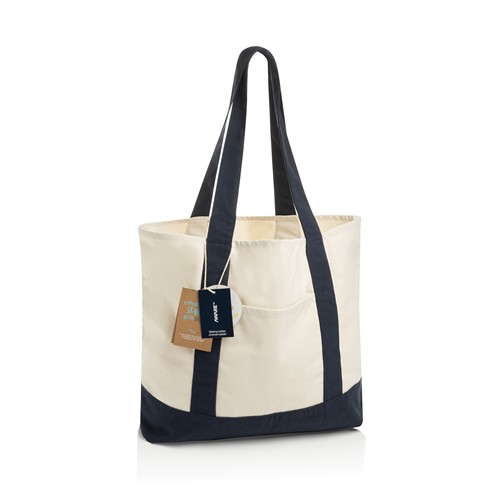 Sac cabas 350gsm en coton recyclé AWARE™ SHOP LOCAL Sac cabas 350gsm en coton recyclé AWARE™ SHOP LOCAL