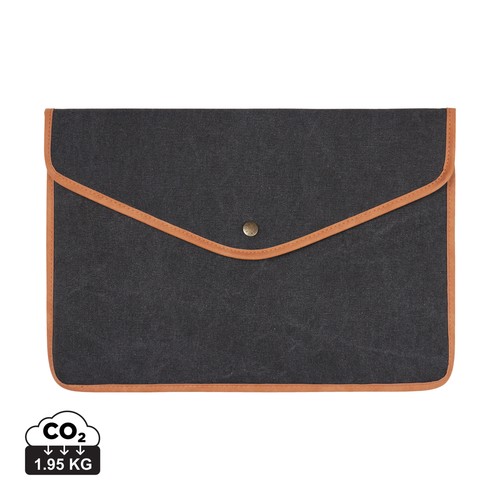 VINGA Bosler GRS recycled canvas 16" laptop sleeve VINGA Bosler GRS recycled canvas 16" laptop sleeve