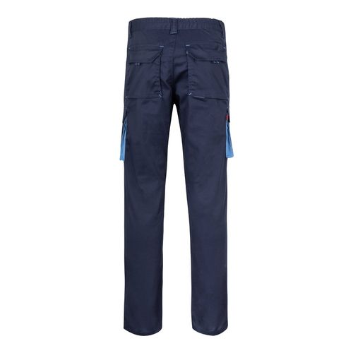 VL FIDES. Two-tone, multi-pocket stretch trousers (240g/m²), in cotton (46%), EME (38%) and polyester (16%) VL FIDES. Two-tone, multi-pocket stretch trousers (240g/m²), in cotton (46%), EME (38%) and polyester (16%)