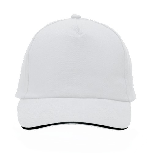Adult brushed cotton sandwich 5 panel cap Adult brushed cotton sandwich 5 panel cap