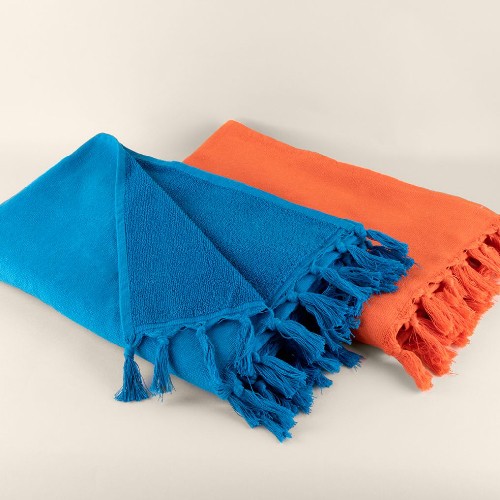 Asciugamano con un lato in spugna, un lato liscio. Nemophila