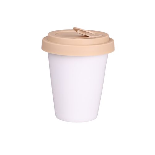 Beker Freedom Small Lock 200ml wit/desert sand Beker Freedom Small Lock 200ml wit/desert sand
