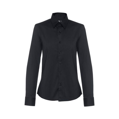 THC PARIS WOMEN. Camicia in popeline a maniche lunghe da donna THC PARIS WOMEN. Camicia in popeline a maniche lunghe da donna