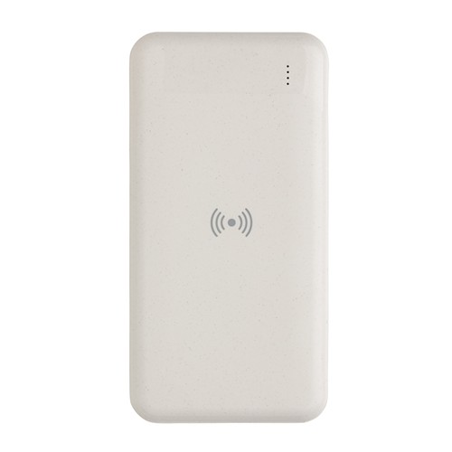 Powerbank inalámbrico de plástico reciclado estándar RCS