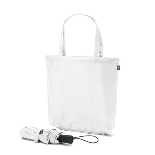 SKYLAR. 2-in-1 umbrella with recycled polyester shopping bag included SKYLAR. 2-in-1 umbrella with recycled polyester shopping bag included