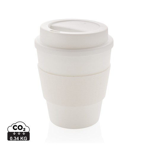 Herbruikbare koffiebeker met schroefdop 350ml Herbruikbare koffiebeker met schroefdop 350ml