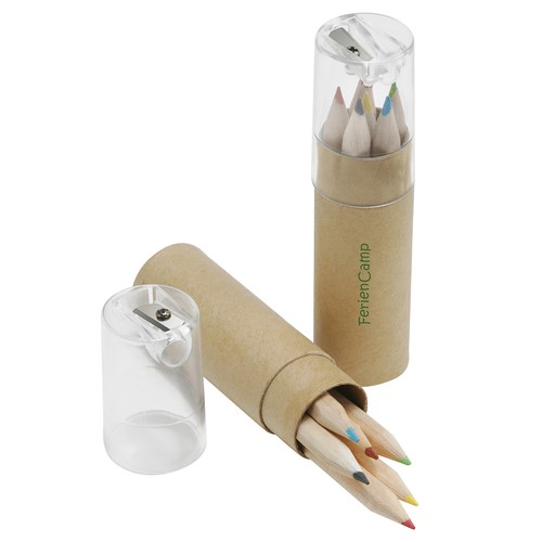 Coloured pencil set in a carton box Coloured pencil set in a carton box